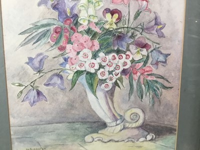Lot 129 - Benton End Group interest - Mildred Blakiston (20th Century) watercolour - Still life