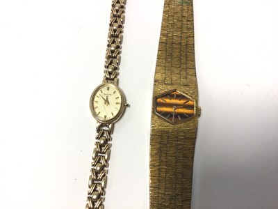 Lot 36 - 9ct gold watch and another watch (2)