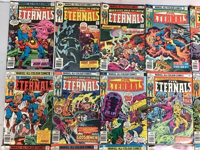 Lot 157 - Marvel Comics, 1976-1978 The Eternals "When gods walk the earth!" #1-18