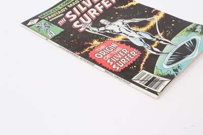 Lot 159 - Marvel Comics, 1979 Fantastic Masterpieces starring The Silver Surfer. Origin of The Silver Surfer. Priced 75cent