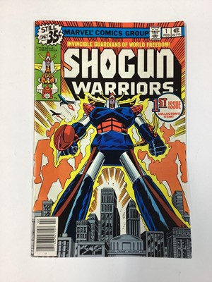 Lot 164 - Quantity of Marvel Comics, 1979 Shogun Warriors #1 #2 #3 #4 #5 #6 #7 #8 #9 #10 #11