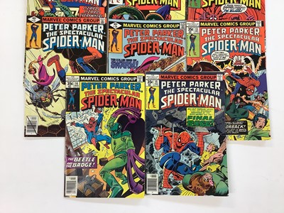 Lot 183 - Quantity of Marvel Comics, 1970's Peter Parker the Spectacular Spider-Man
