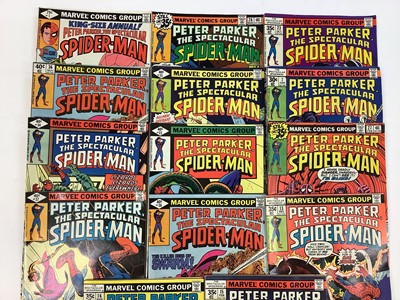 Lot 183 - Quantity of Marvel Comics, 1970's Peter Parker the Spectacular Spider-Man
