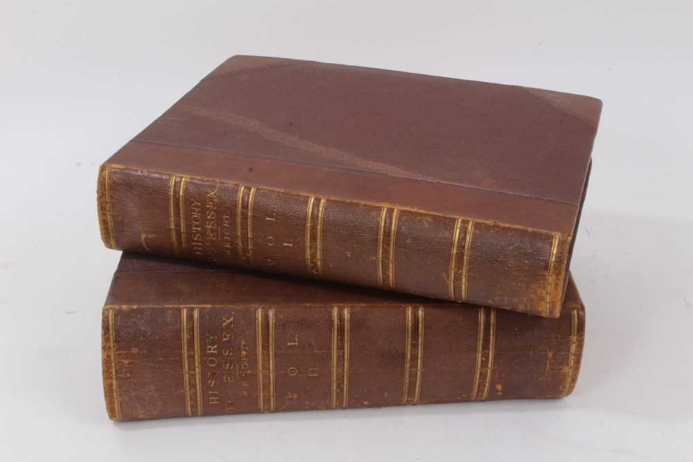 Lot 892 - Thomas Wright - The History and Topography of The County Of Essex, illustrated by William Bartlett