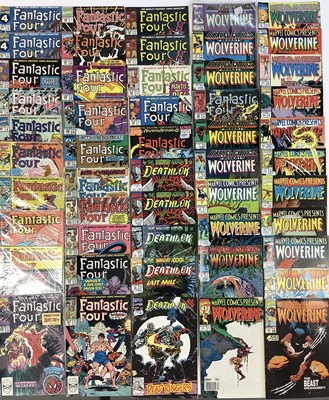 Lot 168 - Box of mostly 1990's Marvel Comics to include Fantastic Four, Wolverine, X-Men and others