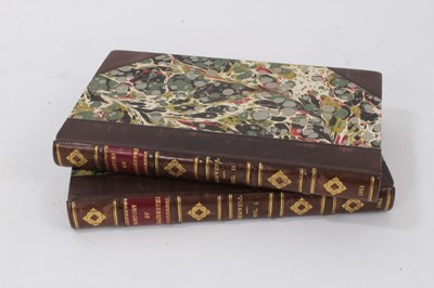 Lot 898 - Thomas Cromwell - History and Description of the Ancient Town and Borough of Colchester, published 1825, two volumes, in fine modern rebindings, 26 x 18cm