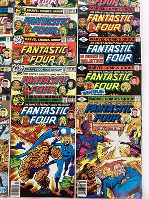 Lot 121 - Large group of Marvel comics Fantastic Four (1970 to 1979) English and American price variants. Approximately 90 comics