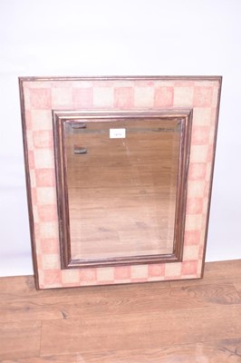 Lot 1419 - Painted console table and ensuite wall mirror, ex Savoy Hotel, London