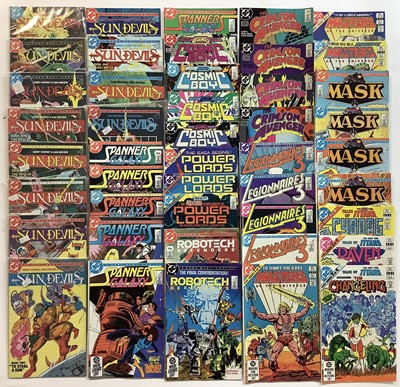 Lot 176 - Collection of DC Comics mini series to include 12 part Sun Devils, 4 part The Shadow War of Hawkman, Green Arrow, 3 part To Tempt The Gods Masters of The Universe and others