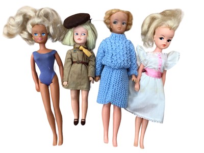 Lot 1836 - 1960s Sindy's sister Patch in Brownie uniform plus two Sindys 033055x and 87-91...