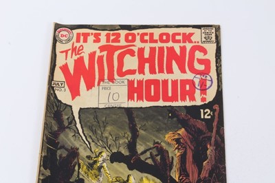 Lot 177 - Four DC Comics The Witching Hour #1 #3 #9 #51