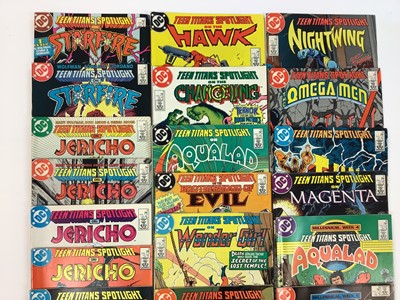 Lot 179 - DC Comics, 1980's Teen Titans Spotlight #1-21