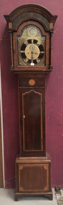 Lot 1247 - 18th/19th century Liverpool longcase clock