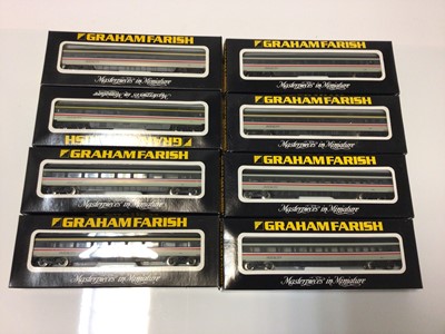 Lot 86 - Graham Farish N gauge BR Intercity carriages including No. 0837 (4), No.0827 (4) plus seventeen others, all boxed (25 total)