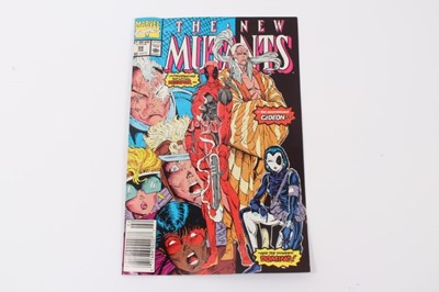 Lot 185 - Marvel Comics, 1991 The New Mutants #98. First appearance of Deadpool