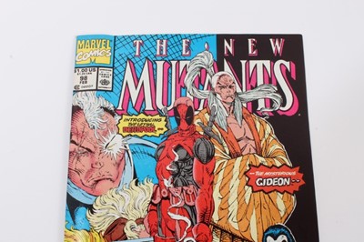 Lot 185 - Marvel Comics, 1991 The New Mutants #98. First appearance of Deadpool