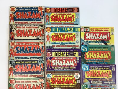Lot 194 - Selection of DC Comics, 1970's Shazam The Original Captain Marvel #4 #5 #6 #9 #10 #11 #13 #16 #17 #18 #19 #27 #29 #31 #33 #34