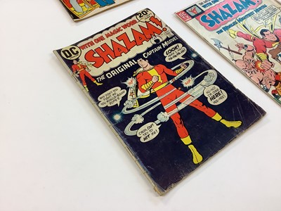 Lot 194 - Selection of DC Comics, 1970's Shazam The Original Captain Marvel #4 #5 #6 #9 #10 #11 #13 #16 #17 #18 #19 #27 #29 #31 #33 #34