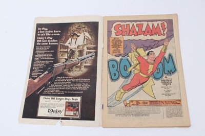 Lot 187 - DC Comics, 1973 Shazam The Original Captain Marvel #1. Priced 20 cent