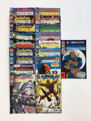 Lot 191 - Selection of DC Comics, 1990's Deathstroke The Terminator together with 1996 Deathstroke #54 and 1992 Deathstroke The Terminator #1