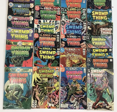 Lot 188 - Quantity of 1970's DC Comics, Swamp Thing together with 1980's The Saga of the Swamp Thing and others