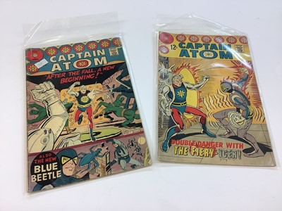 Lot 210 - Selection of 1960's and 70's DC Comics to include Aquaman, Showcase The Hawk and The Dove, Captain Atom and others.