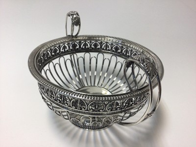 Lot 58 - Silver twin-handled bowl