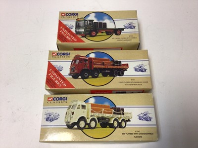 Lot 182 - Corgi Classics boxed selection including lorries, Buses , Trams etc