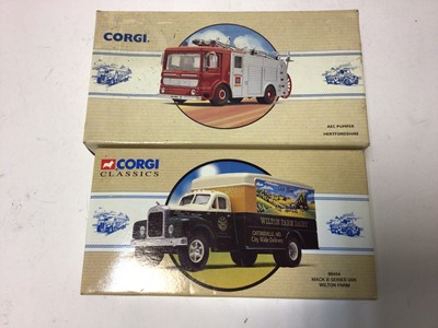 Lot 182 - Corgi Classics boxed selection including lorries, Buses , Trams etc