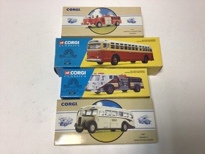 Lot 183 - Corgi Classics boxed selection including larger models, Buses, Lorries etc (14)