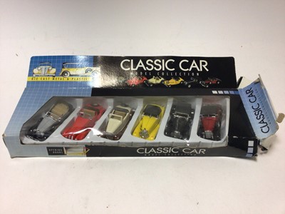 Lot 188 - Diecast boxed selection various manufacturers including Corgi, Solido, larger LLedo Sets and others (2 boxes)