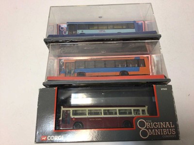 Lot 189 - Diecast boxed selection in EFE models, Original Omnibus and others (3 boxes)