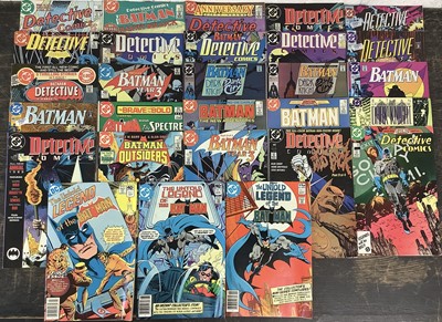 Lot 207 - Selection of DC Comics, Batman and Detective Comics. Approximately 64 comics