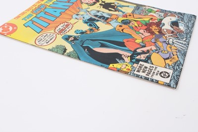 Lot 214 - DC Comics, 1980 The New Teen Titans #2. The first appearance of Deathstroke. Priced 15p