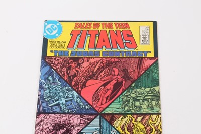 Lot 213 - DC Comics, 1984 Tales of the Teen Titans "The Judas Contract" Book 1-4