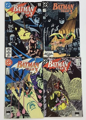 Lot 208 - DC Comics, Detective Comics #566 #574 #647 together with Batman Year 3 part 1-4