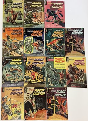 Lot 224 - Collection of 1960's and 70's Gold key Robot Fighter 4000 A.D #2 #3 #4 #5 #8 #9 #11 #13 #14 #21 #22 #24 #45 #46