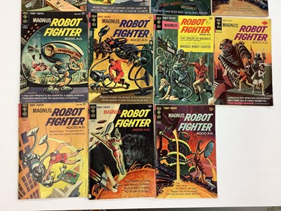 Lot 224 - Collection of 1960's and 70's Gold key Robot Fighter 4000 A.D #2 #3 #4 #5 #8 #9 #11 #13 #14 #21 #22 #24 #45 #46