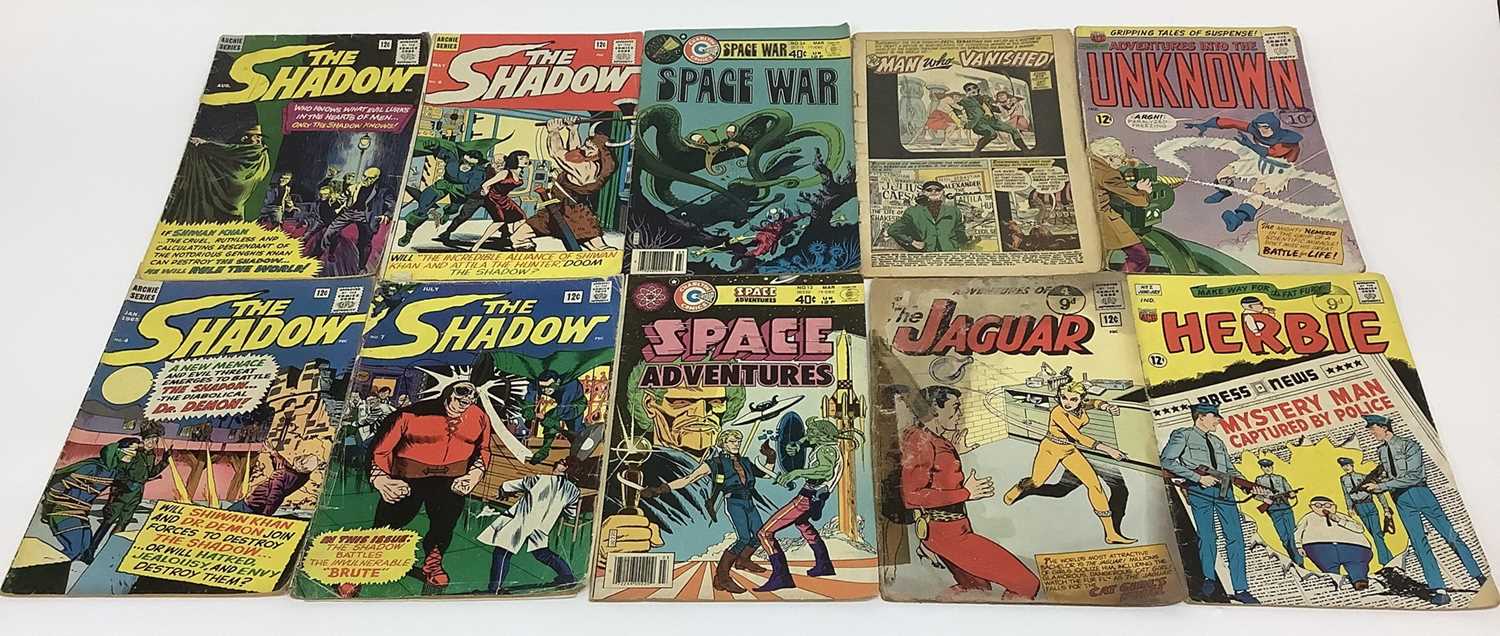 Lot 235 - Collection of Comics to include Archie comics " The Shadow", Charlton Comics The Six Million Doller Man, King Comics Mandrake and others