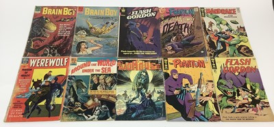 Lot 235 - Collection of Comics to include Archie comics " The Shadow", Charlton Comics The Six Million Doller Man, King Comics Mandrake and others