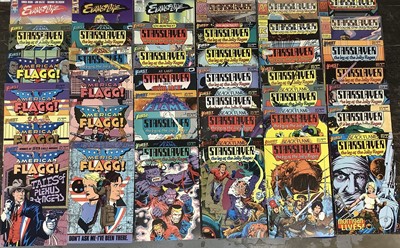 Lot 236 - Box of Mixed Comics to include Quality Comics "2000AD", First Comics "Warp", First Comics "Starslayer" and others