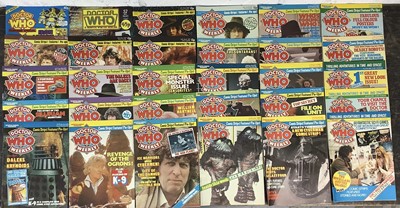 Lot 238 - Selection of Doctor Who Weekly magazines together with others