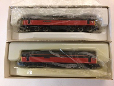 Lot 104 - CJM Graham Farish N gauge Parcels Diesels "Lady Diana Spencer" 47 712 and "Sir Rowland Hill" 47 474, both boxed (2)