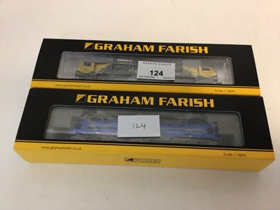 Lot 124 - Graham Farish by Bachmann Freightliner Class 70 Diesel 70006, 371-635 and Deltic Prototype DP1 Preserved Livery, 372-920, both boxed (2)