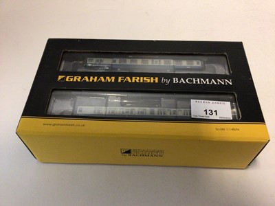 Lot 131 - Graham Farish by Bachmann BR Blue & Grey Class 411 Four Car EMU 7113, No.372-677