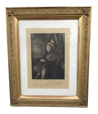 Lot 207 - Lot Royal related pictures including Queen Victoria's Coronation (3)