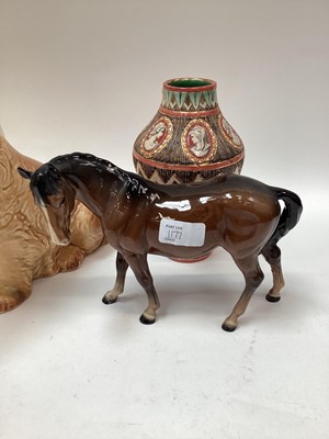 Lot 1177 - Sylvac dog and other ornaments