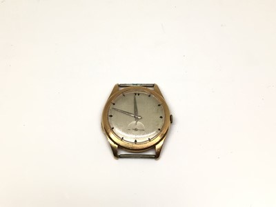 Lot 158 - 18ct gold cased Nicolet watch