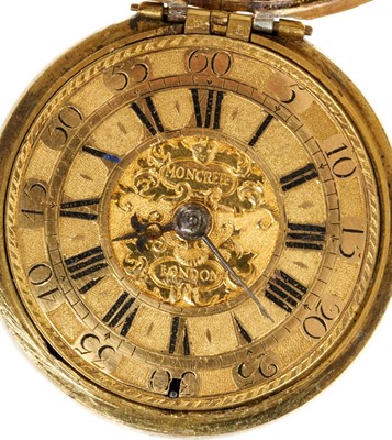 Lot 765 - John Moncreif/Moncrief pocket watch