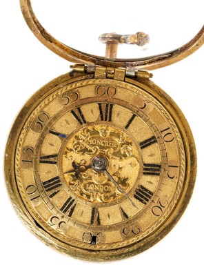 Lot 765 - John Moncreif/Moncrief pocket watch
